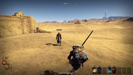 Outward Review Abrassar Desert Battle