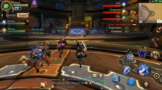 Era of Legends Review 3v3 PvP Arena