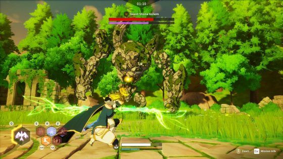 KurtzPel Preview Giant Stone Golem Battle