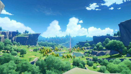 Genshin Impact open world