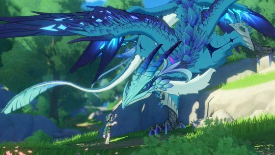 Genshin Impact dragon