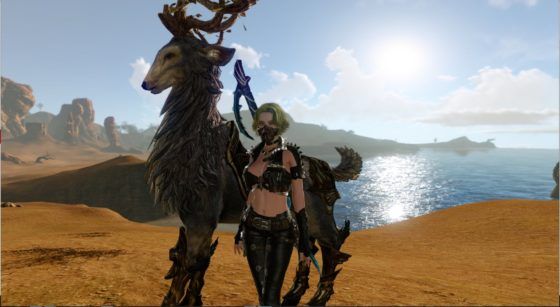 ArcheAge Unchained Review Sea Sunset Mount