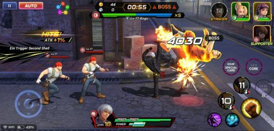 The King of Fighters Allstar Review High Kick