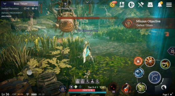 Black Desert Mobile Review Boss Fight