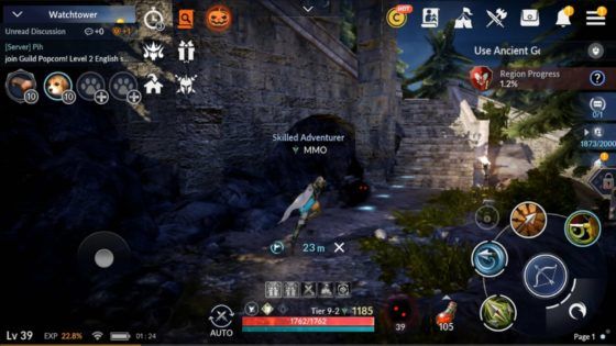 Black Desert Mobile Review Running