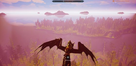 The view from atop a tamed Dragon in Citadel: Forged with Fire is exceptional.
