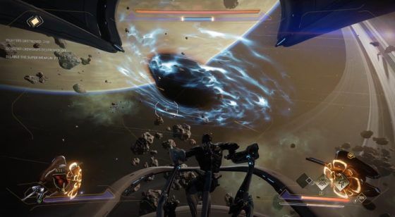 Warframe Empyrean Railjack Void Hole