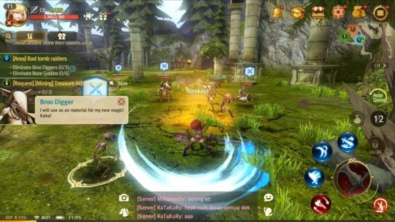 World of Dragon Nest Review Open World Battle