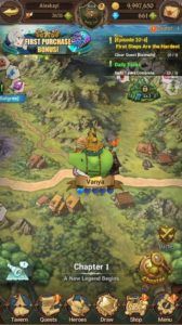The Seven Deadly Sins Grand Cross World Map