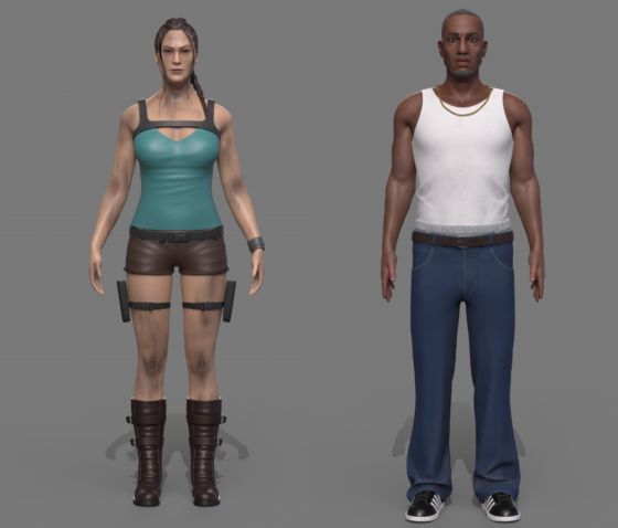 old video game characters