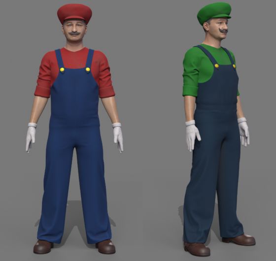 old video game characters