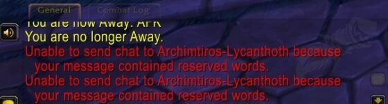 WoW moderation update